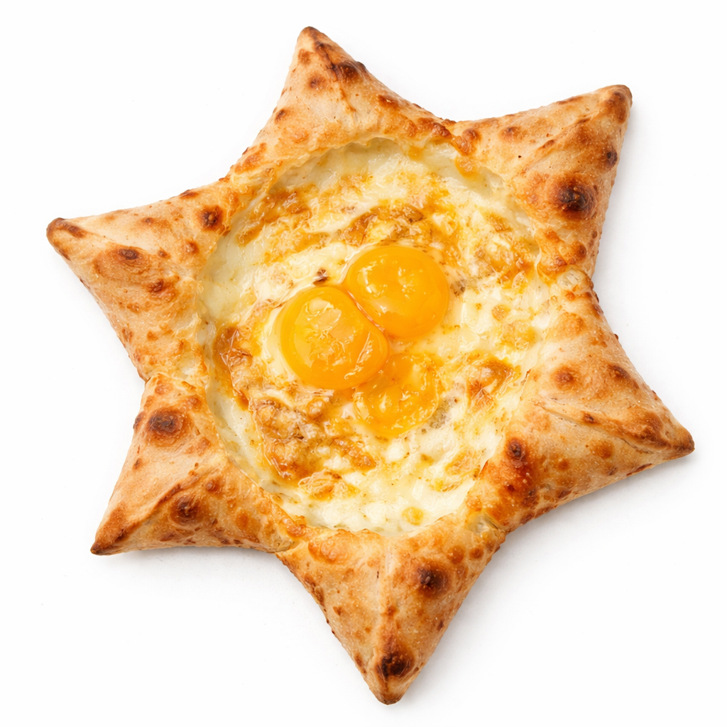 Авторский хачапури 4 сыра